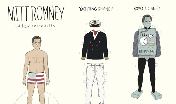 Mitt Romney Paper Dolls